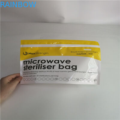 Oven Microwave Cooking Bags Flat Bottom Pouch For Liquid Organic Soup Packaging