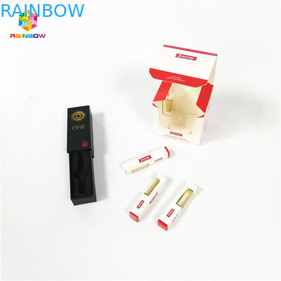 Durable Paper Box Packaging Vape Cartridge Cbd Oil Cookies Carts With Blister