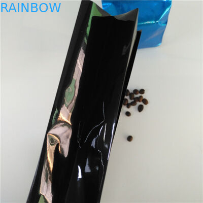 Aluminum Foil Side Gusset Tea Bags Packaging Coffee Pouch Heat Seal With Valve