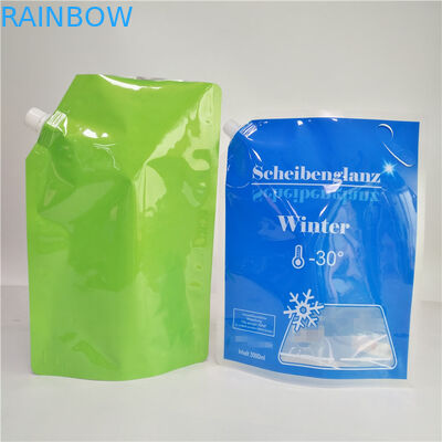 Plastic Foldable Spout Bags Packaging Bpa Free 3L 5L 10L For Drinking Water