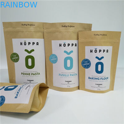 Food Storage Customized Paper Bags Aluminum Foil k 120-180 Micron For Powder