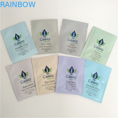Digital Printed Foil Pouch Packaging Sachet Cosmetic Skin Care Packaging Bag 5ml