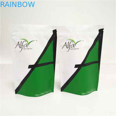 250g Custom Printed Plastic k Food Bag Cooked Rice Packaging With Window