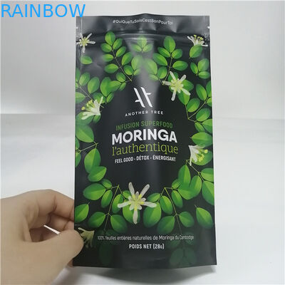 Customized Digital Printed Stand Up Pouches Holographic For 3.5g Exotic Indoor Weed