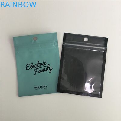 Resealable Three Side Sealed Aluminum Foil Zip Lock Bag Food Moisture Proof