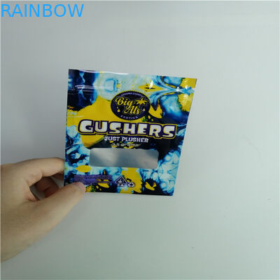 Resealable Three Side Sealed Aluminum Foil Zip Lock Bag Food Moisture Proof
