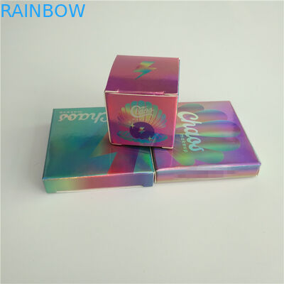 Jewellery Packaging Paper Box Custom Printing With Holography Holographic Effect