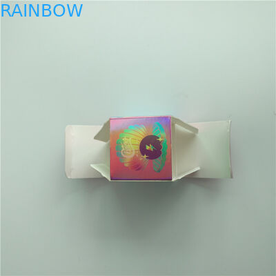 Jewellery Packaging Paper Box Custom Printing With Holography Holographic Effect