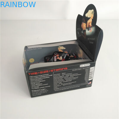 Custom Printed PVC Counter Cardboard Packaging Boxes Candy Bar With Aluminum Mint Tins