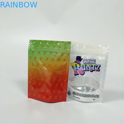 Stand Up k Gummy Bear Grip Seal Bags Cookie Runtz Gruntz Weeds Packaging