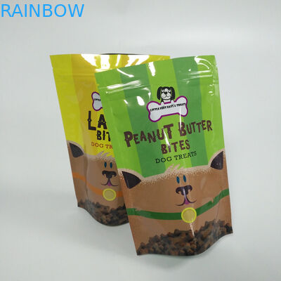 Digital Printing Stand Up Zipper Pouch Bags Pet Food Packing Plastic Material