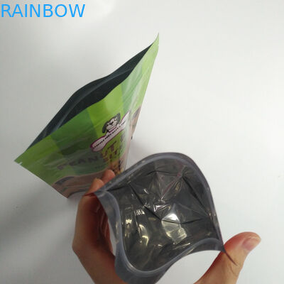 Digital Printing Stand Up Zipper Pouch Bags Pet Food Packing Plastic Material