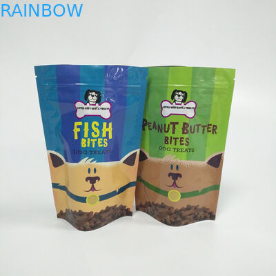 Digital Printing Stand Up Zipper Pouch Bags Pet Food Packing Plastic Material