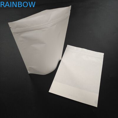 PLA Recycled Customized Paper Bags Printing Ink 100% Fully Degradable Eco Friendly