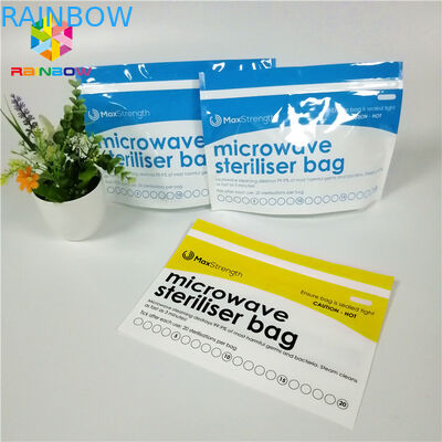 Silicone Snack Food Packaging Bags Reusable Leakproof Foodsaver For Heating / Freezing