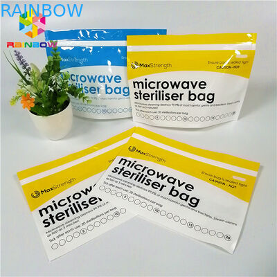 Silicone Snack Food Packaging Bags Reusable Leakproof Foodsaver For Heating / Freezing