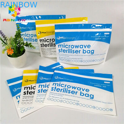 Silicone Snack Food Packaging Bags Reusable Leakproof Foodsaver For Heating / Freezing