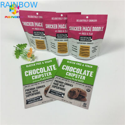 12oz 1 Pound Stand Up k Bags , Spice Powder k Pouch Matte Printing