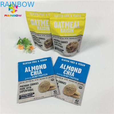 12oz 1 Pound Stand Up k Bags , Spice Powder k Pouch Matte Printing