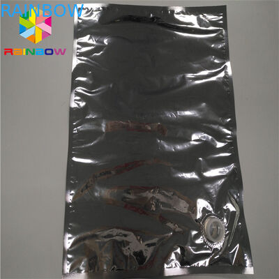 Custom Size 20L Bib Foil Packaging Bags For Drinking Water Beverage Juice Storage