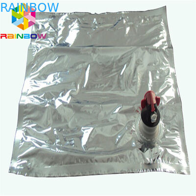 330ML Aluminum Foil Bags Red Wine Dispenser BIB Beverage Spout Tap Packaging