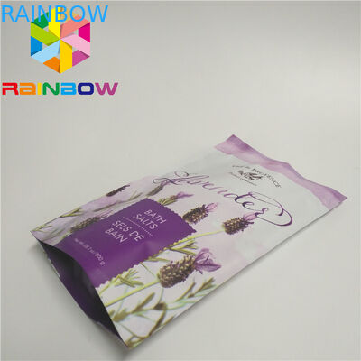 Heat Seal Zipper Cosmetic Bags , Aluminum Foil Face Mask Packaging For Skin Care