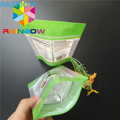 Biodegradable Aluminum Foil Stand Up Pouch Packaging Bath Crumble Salt Body Bag