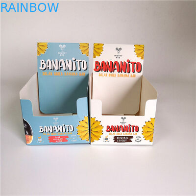 Custom Printing Fancy Cardboard Packaging Paper Box Counter Top Foldable Type