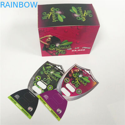 RHINO 69 Male Enhancement Pill Packaging 3d Lenticular Pack Card Eco - Friendly