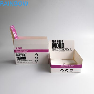 Eco Friendly Kraft Cardboard Packaging Box Retail Packaging Foldable For Chocolate