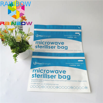 Baby Food Stand Up Zipper Pouch Bags Stand Up Microwave Steam Steriliser Type