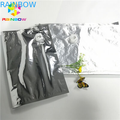 5L 10L Aluminum Foil Laminated Spout Bags Packaging Custom Water Oil Wine Applied