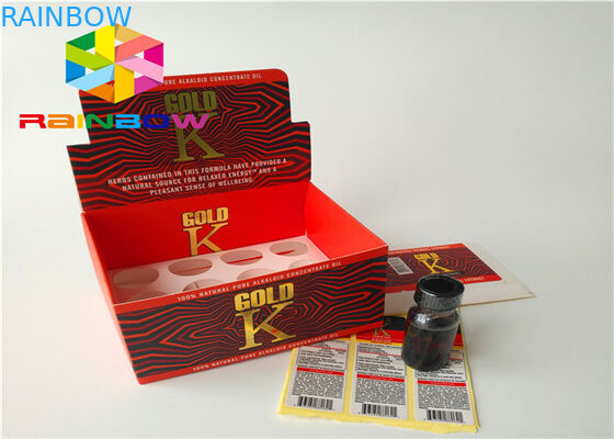 Custom Corrugated Paper Box Packaging Cosmetic Mask Counter Display For Skin Care Products