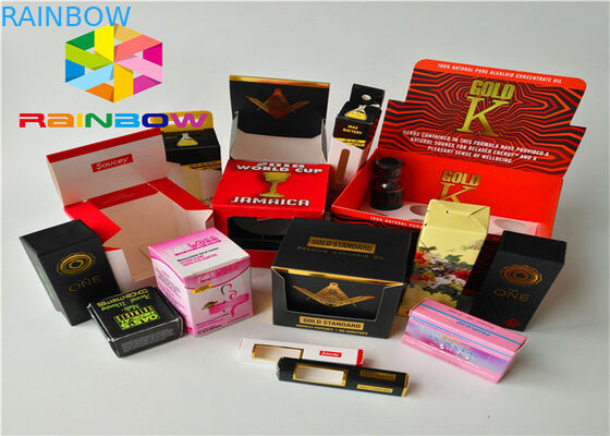 Recycled Paper Corrugated Retail Counter Display Box For Vapor Vape E- Liquid E- Juice