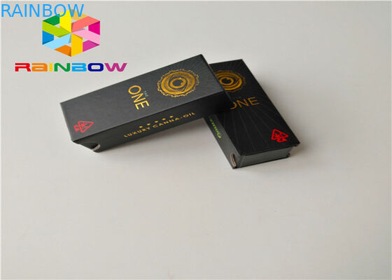 Long Lifespan Paper Box Packaging 0.5ml - 30ml CBD Oil Dropper Bottle Packing
