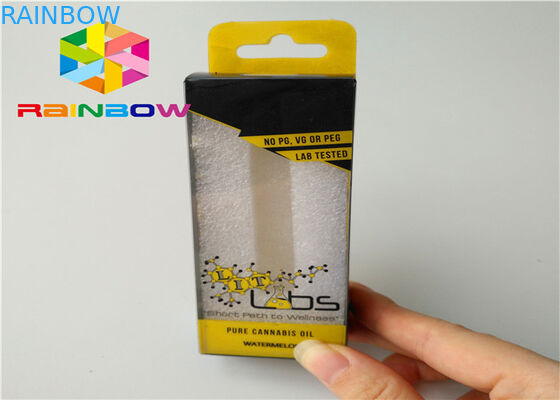 Long Lifespan Paper Box Packaging 0.5ml - 30ml CBD Oil Dropper Bottle Packing