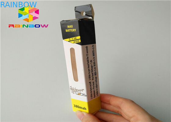 Long Lifespan Paper Box Packaging 0.5ml - 30ml CBD Oil Dropper Bottle Packing