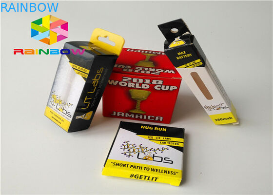 Long Lifespan Paper Box Packaging 0.5ml - 30ml CBD Oil Dropper Bottle Packing