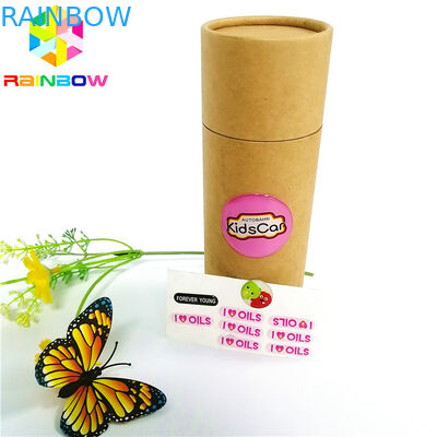 Epoxy Material Shrink Sleeve Labels Offset Printing With Die Cut Straight Corner