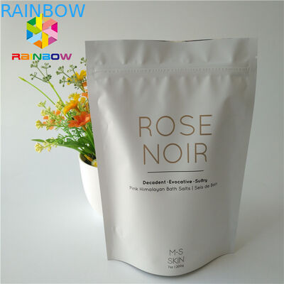 Coffee Scrub Packaging Stand Up Bags K Aluminum Foil Body Bath Salt Packing Pouch