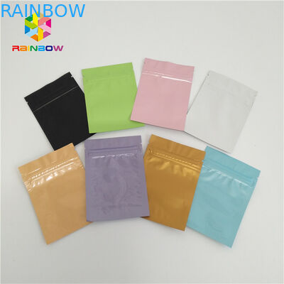 3 X 4 Inch Foil Pouch Packaging Aluminum Food Grade Heat Seal ISO 9001 Approval