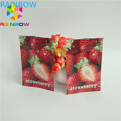 3 X 4 Inch Foil Pouch Packaging Aluminum Food Grade Heat Seal ISO 9001 Approval
