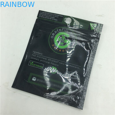 Waterproof Plastic Pouches Packaging Front Transparent Window k Seeds Pack