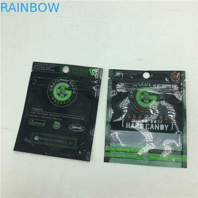 Waterproof Plastic Pouches Packaging Front Transparent Window k Seeds Pack