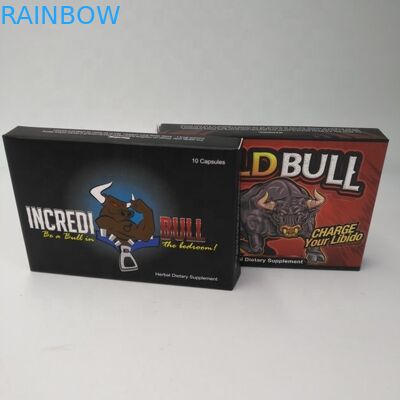 Foldable Custom Pouches Packaging 300gsm Paperboard 7 Day 2 Days Pill Box