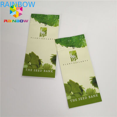Smell Proof Laminated Mylar k Stand Up Pouches Clear Custom Printing Logo