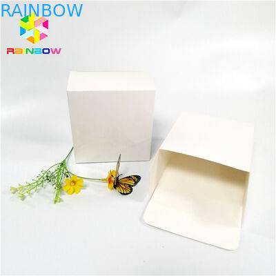 White Color Cardboard Packaging Boxes Various Card Fleixble Logo Customized