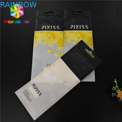 Matte Custom Printed Plastic Pouches Packaging Mylar k Bags Heat Seal