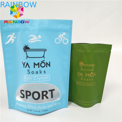 Food Grade Plastic Pouches Packaging , Aluminum Foil Stand Up Bags k Durable