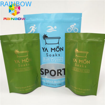 Food Grade Plastic Pouches Packaging , Aluminum Foil Stand Up Bags k Durable